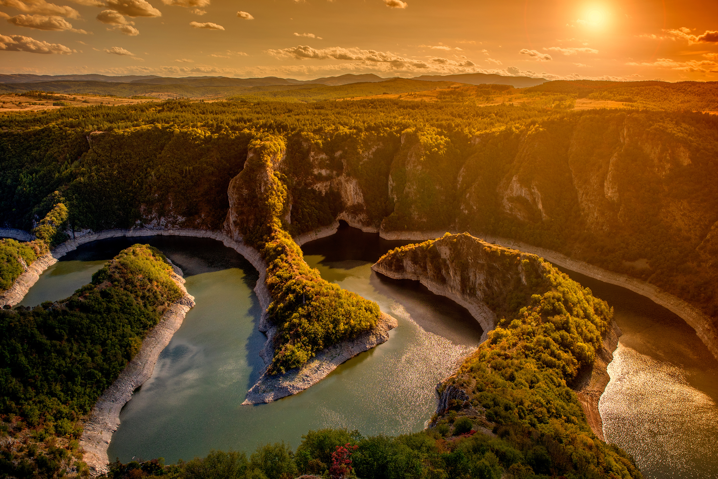 Каньон реки Увац Сербия