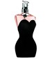 Jean Paul Gaultier Classique Robe Velours