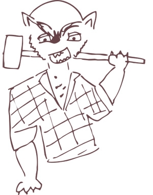 Lumberjack Werewolf Smell Bent for men