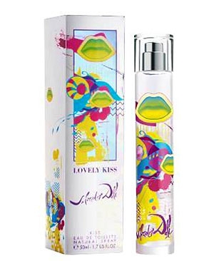 Lovely Kiss Salvador Dali perfume - a new fragrance for women 2011