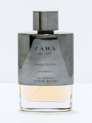 Zara EST 1975 Denim Couture Extreme Zara colÃ´nia - a novo fragrÃ¢ncia ...