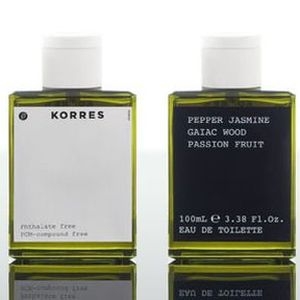 Pepper Jasmine Gaiac Wood Passion Fruit Korres for women and men