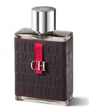 Black Carolina Herrera perfume bottle