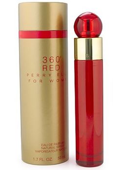 360° Red Perry Ellis for women