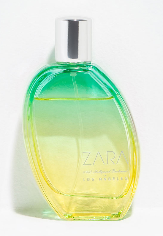 6902 Hollywood Boulevard Los Angeles Zara perfume a new fragrance for