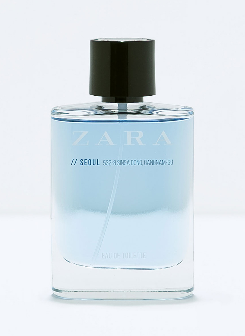 Zara Seoul Zara cologne - a new fragrance for men 2014