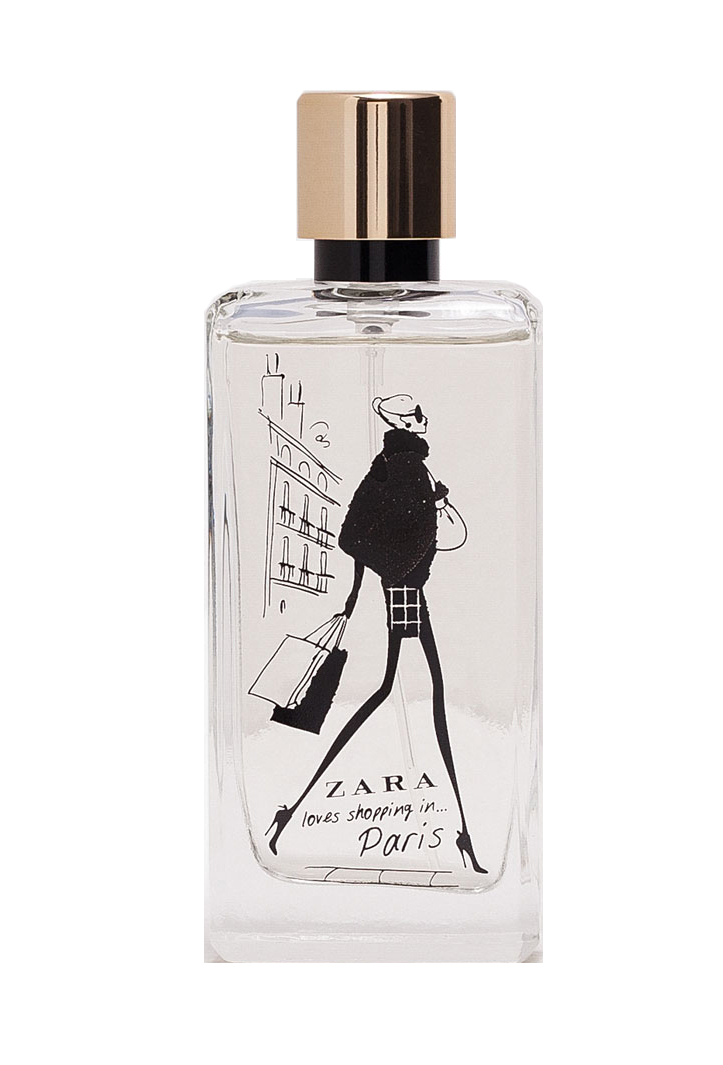 Zara Loves Shopping In Paris Zara perfume a new fragrance for women 2015