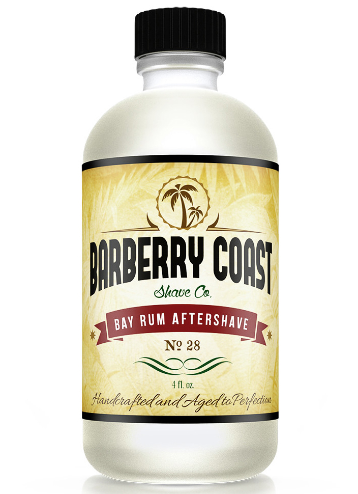 Bay Rum Aftershave No. 28 Barberry Coast Shave Co. cologne a