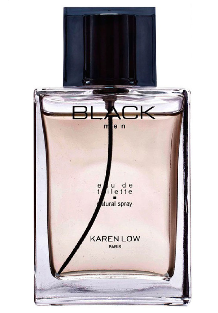Black Karen Low cologne a fragrance for men
