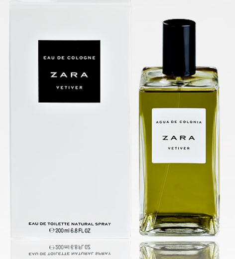 Vetiver Zara cologne - a fragrance for men 2008
