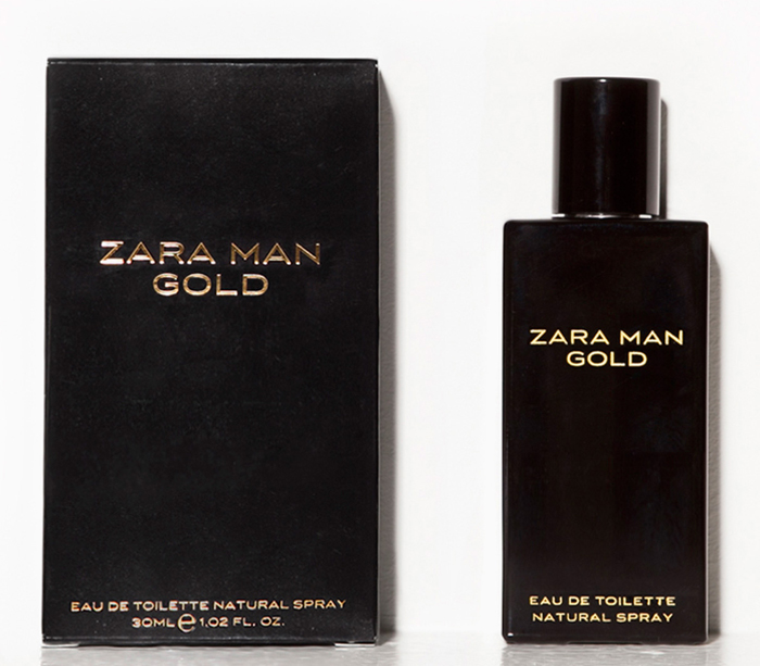 zara perfume man gold