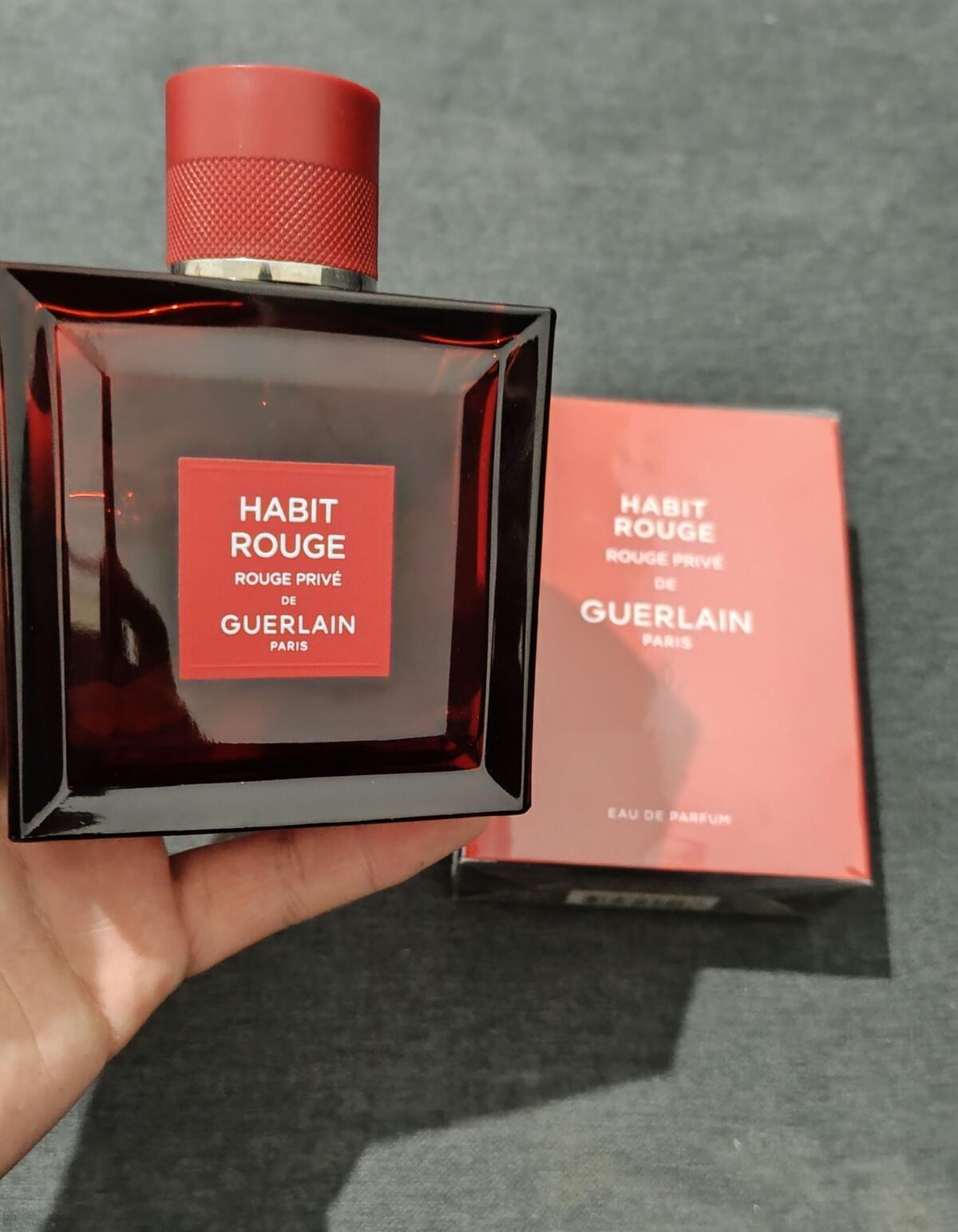 Habit Rouge Rouge Privé Guerlain Colonia una nuevo fragancia para