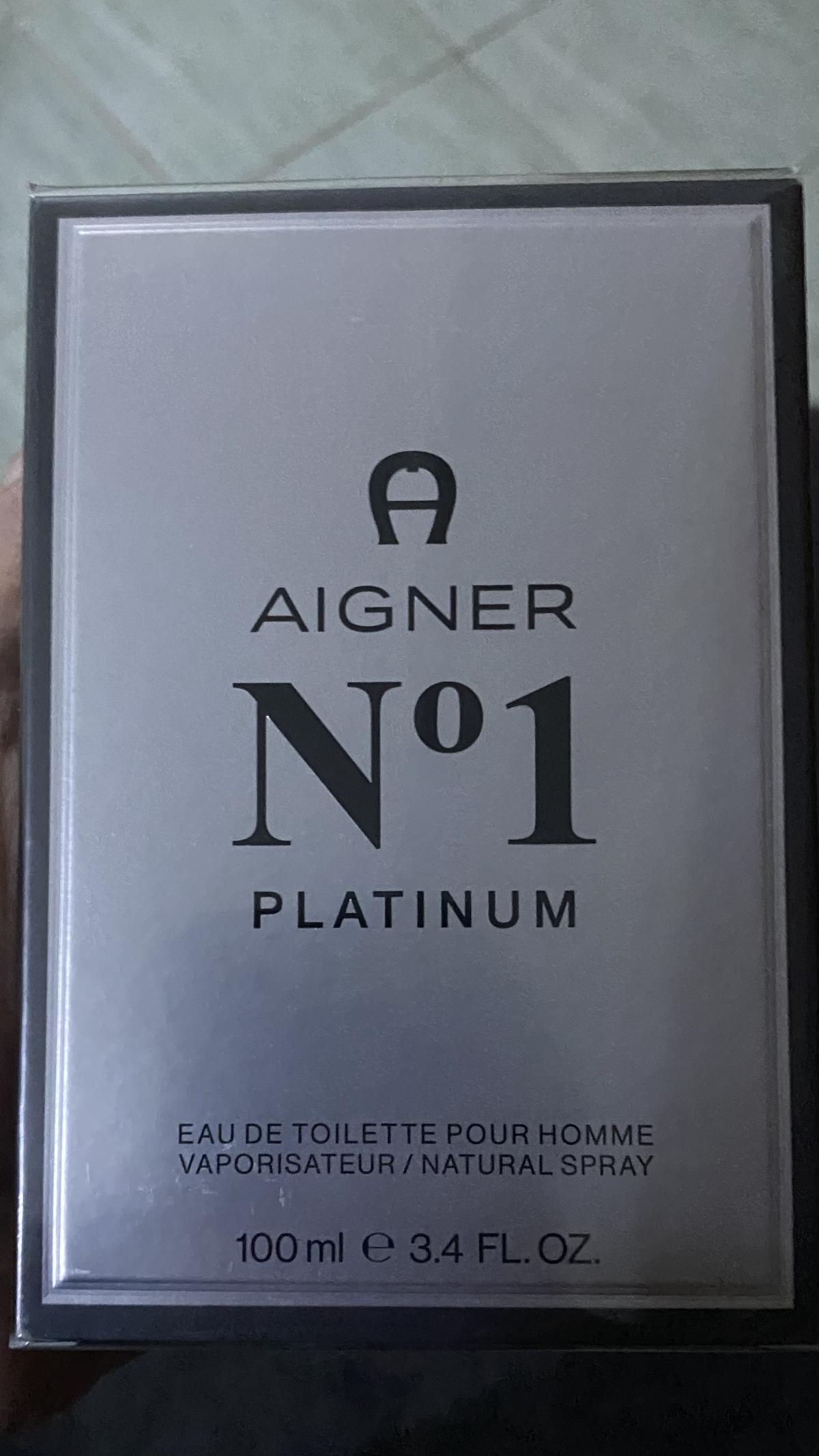 Aigner No 1 Platinum Etienne Aigner S Cologne A Fragrance For Men 2015