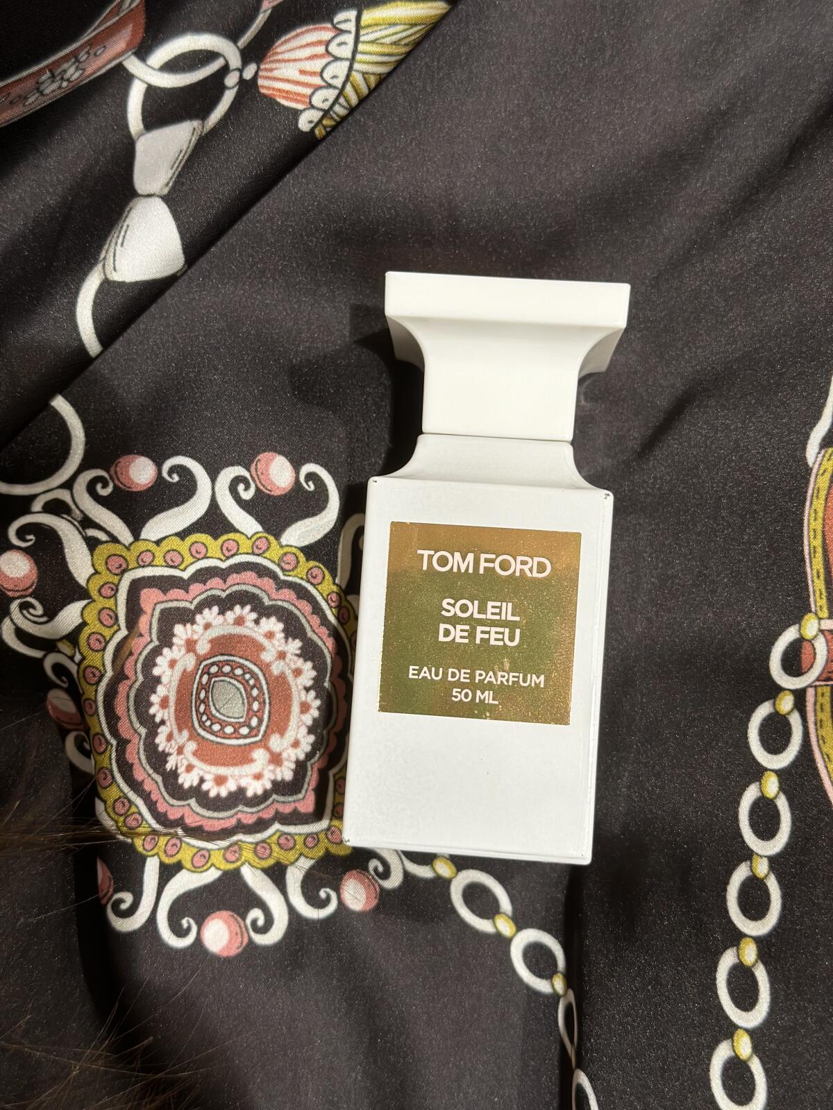 Soleil De Feu Tom Ford Fragancia Una Nuevo Fragancia Para Mujeres