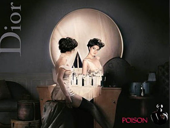Advertisement for Dior: Poison.