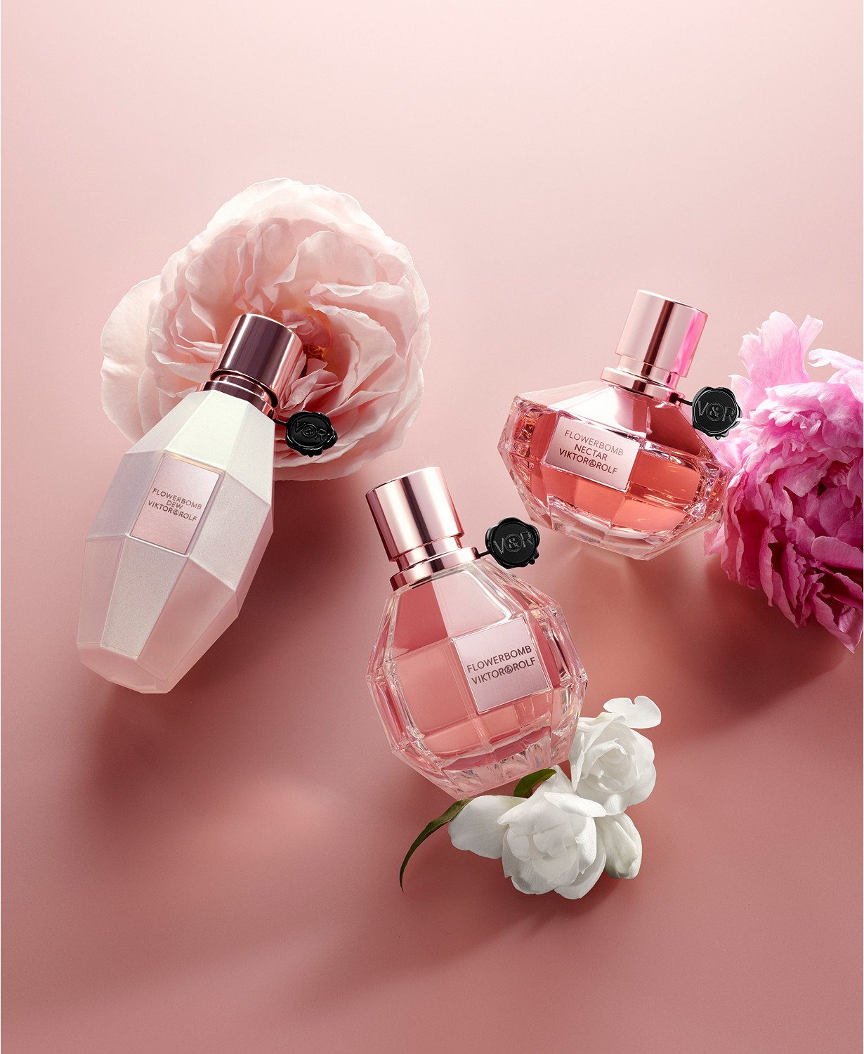 Viktor&Rolf Flowerbomb Pearly Coral Pink Limited Edition