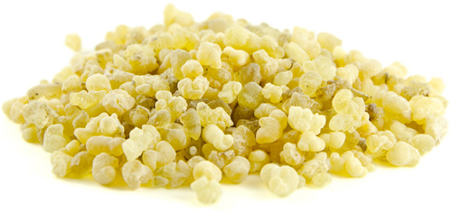 frankincense resin "tears" in a little pile