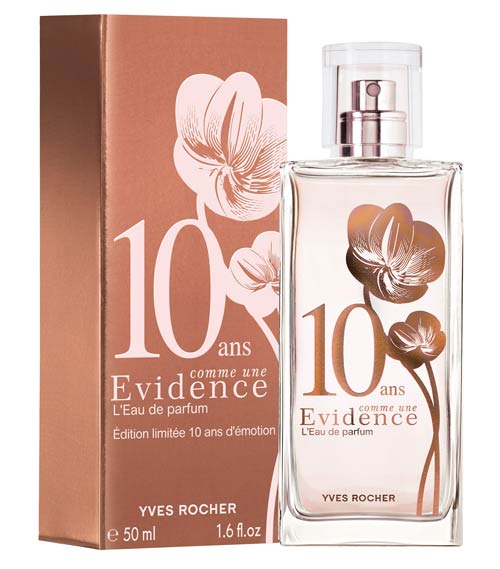Comme Une Evidence от Yves Rocher отмечает свое 10 летие на рынке