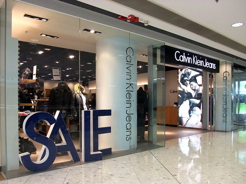 calvin klein storefront via wikipedia