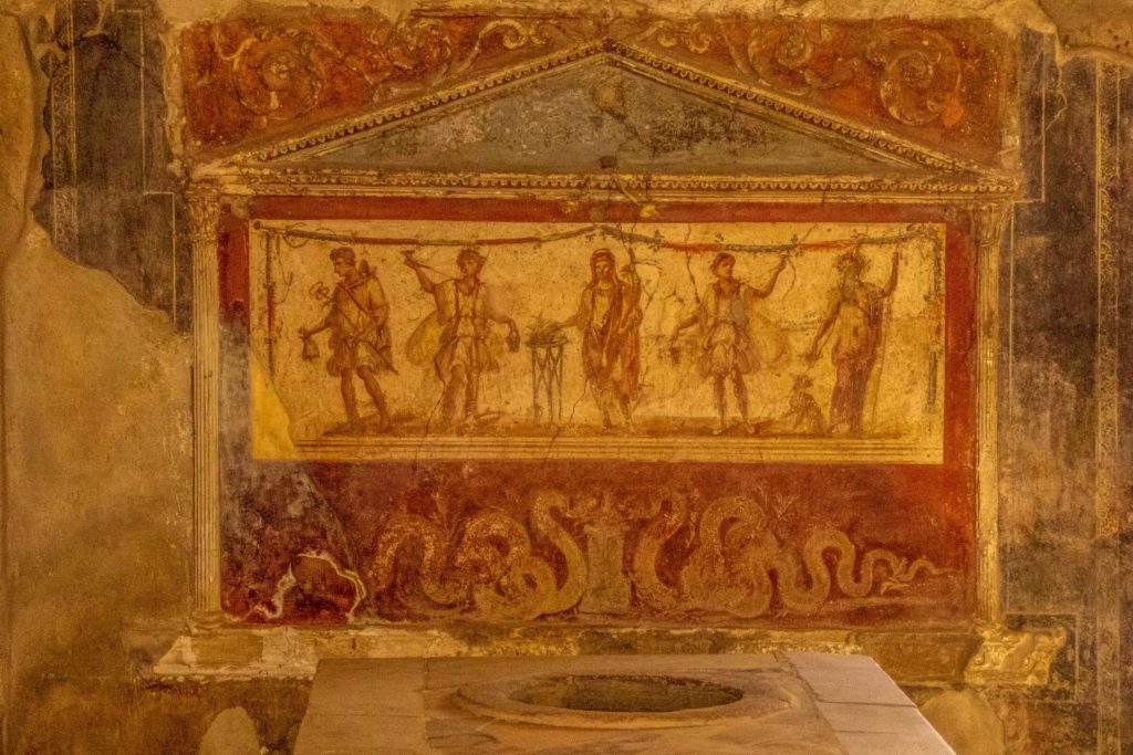 Pompeii mural