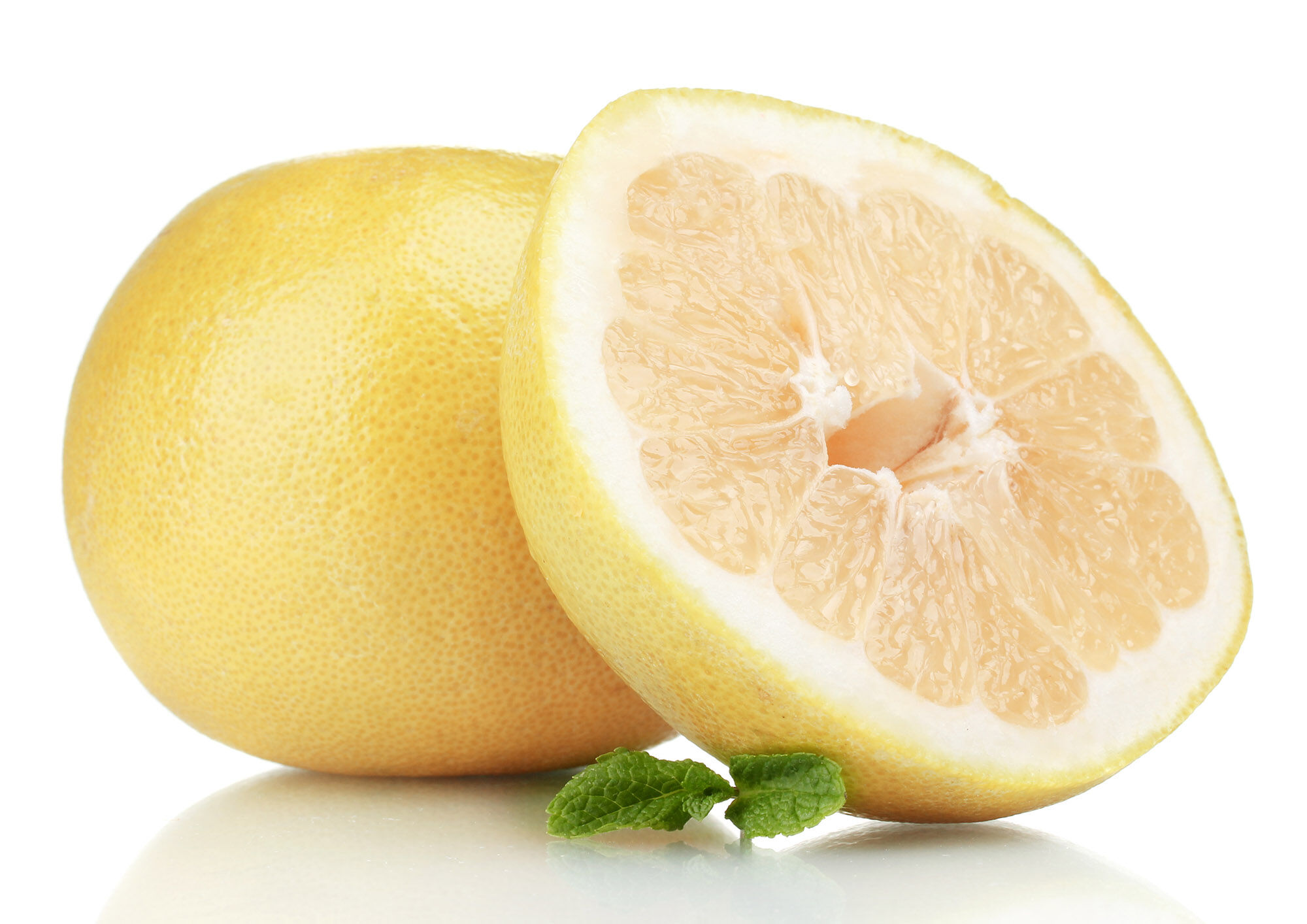 White grapefruit.
