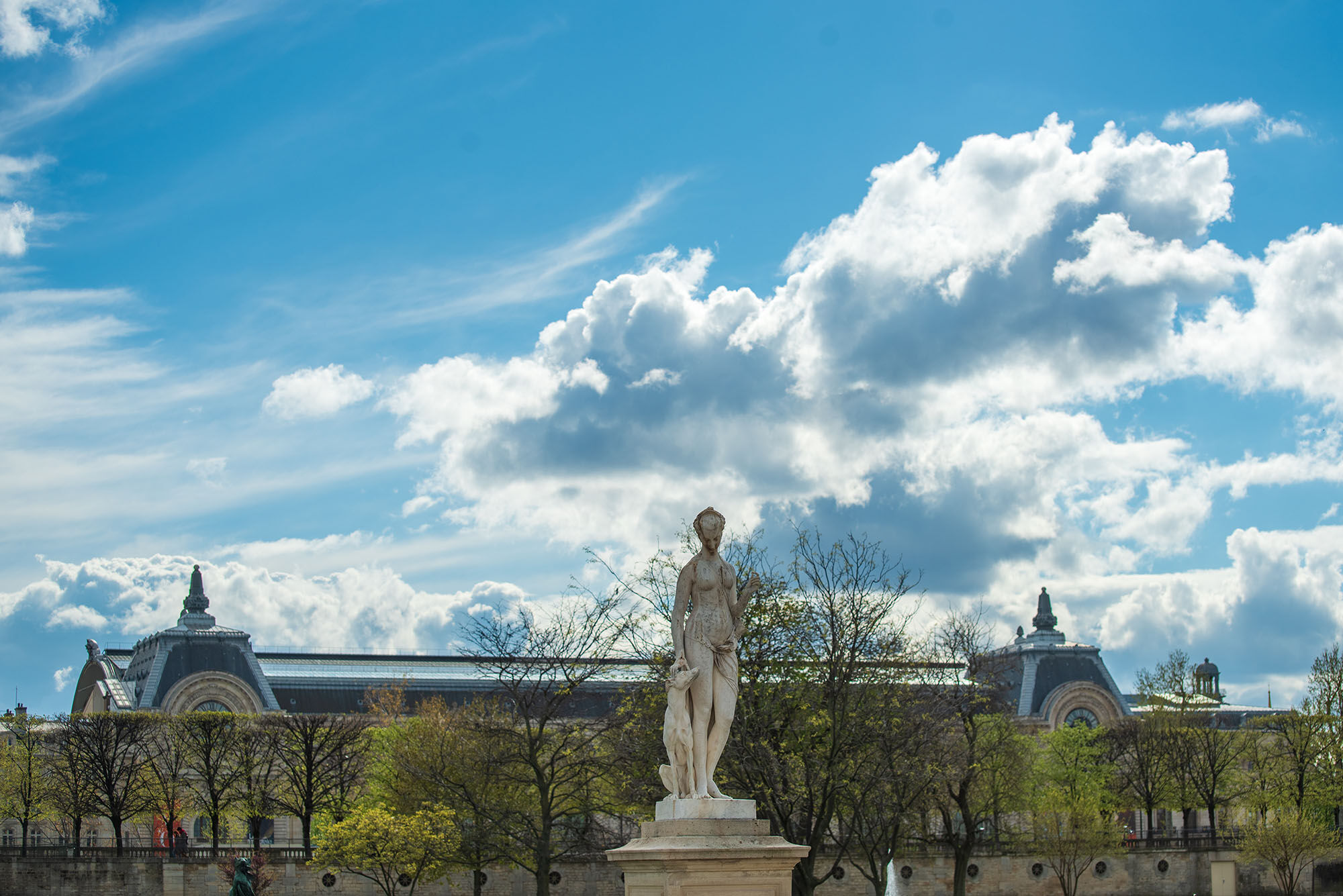 Statue at the Jardin du Luxembourg, Paris.