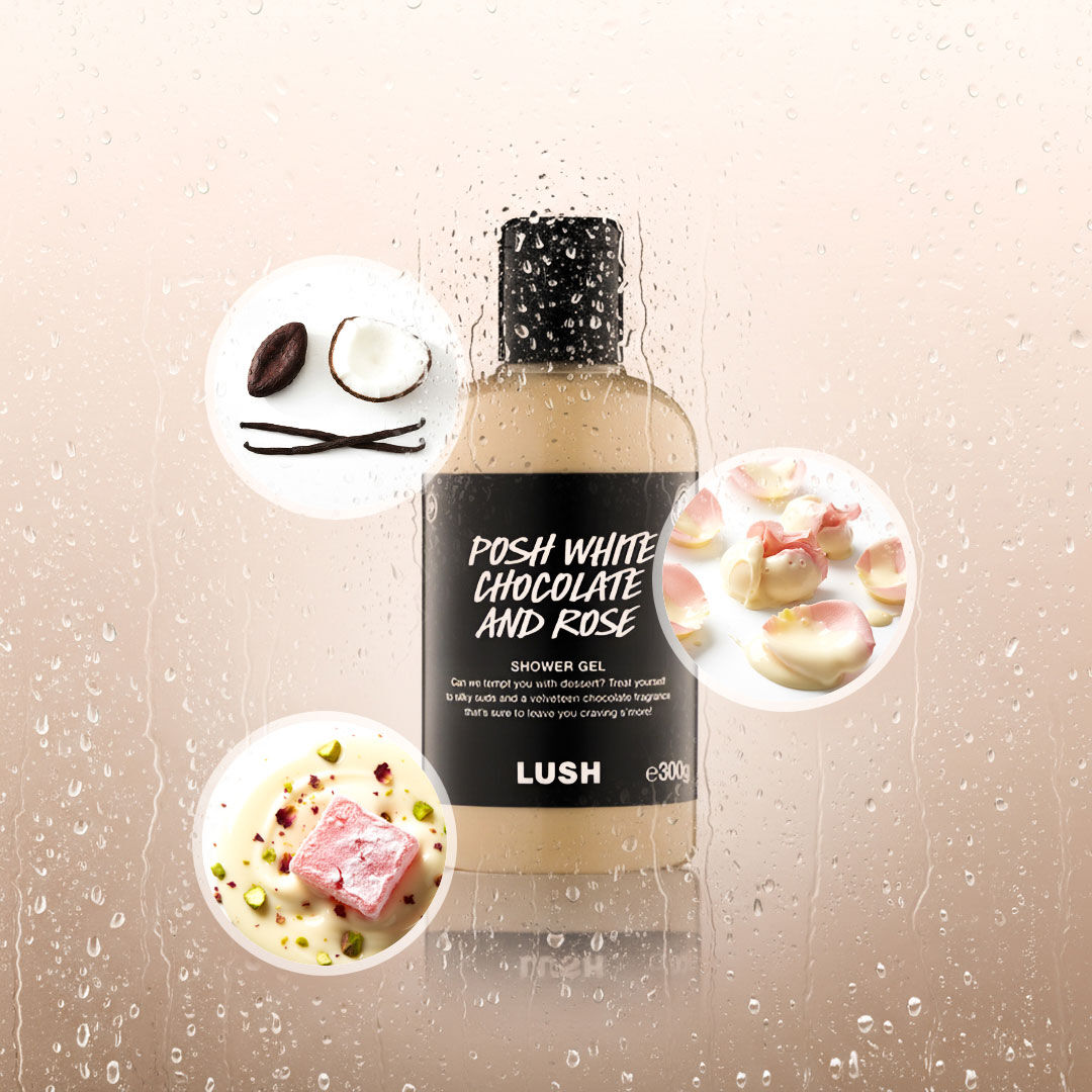 Posh White Chocolate and Rose