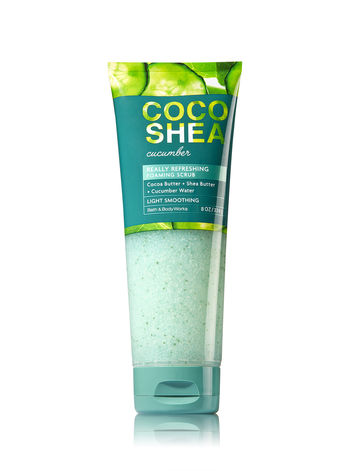 Bath and Body Works Coco Shea Cucumber Foaming Scrub