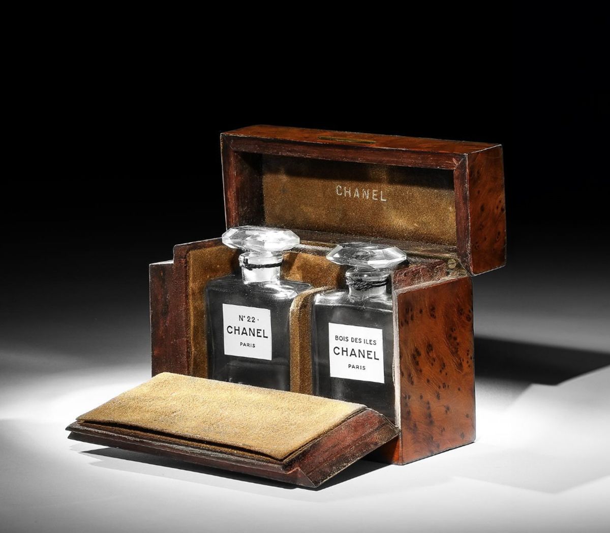 Antique Chanel Bottles.