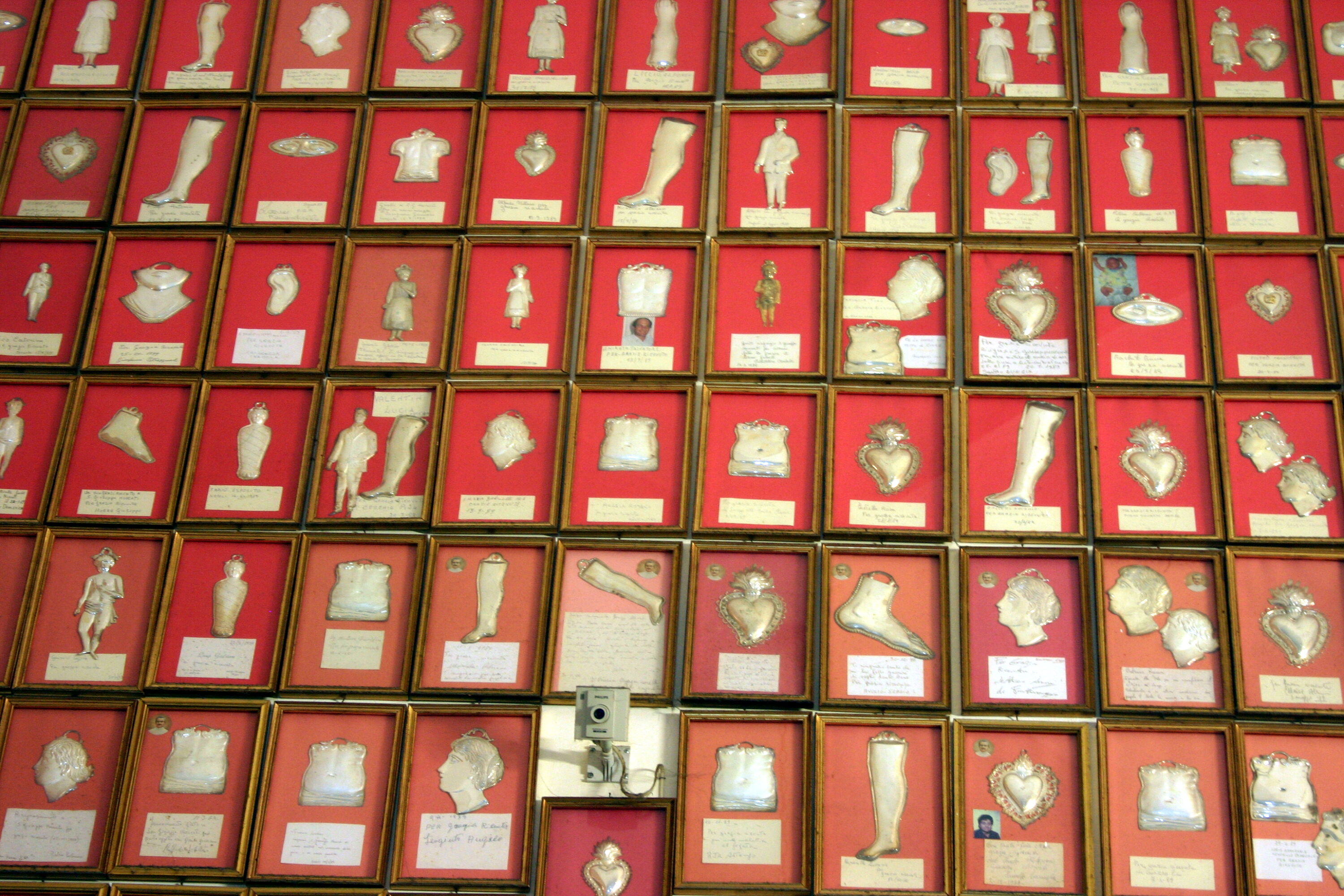 ex voto in naples church
