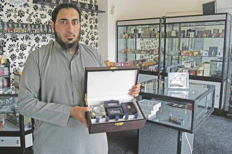 Attar Kaba official by scent salim pure Oud blend attar by Oud shop Leeds