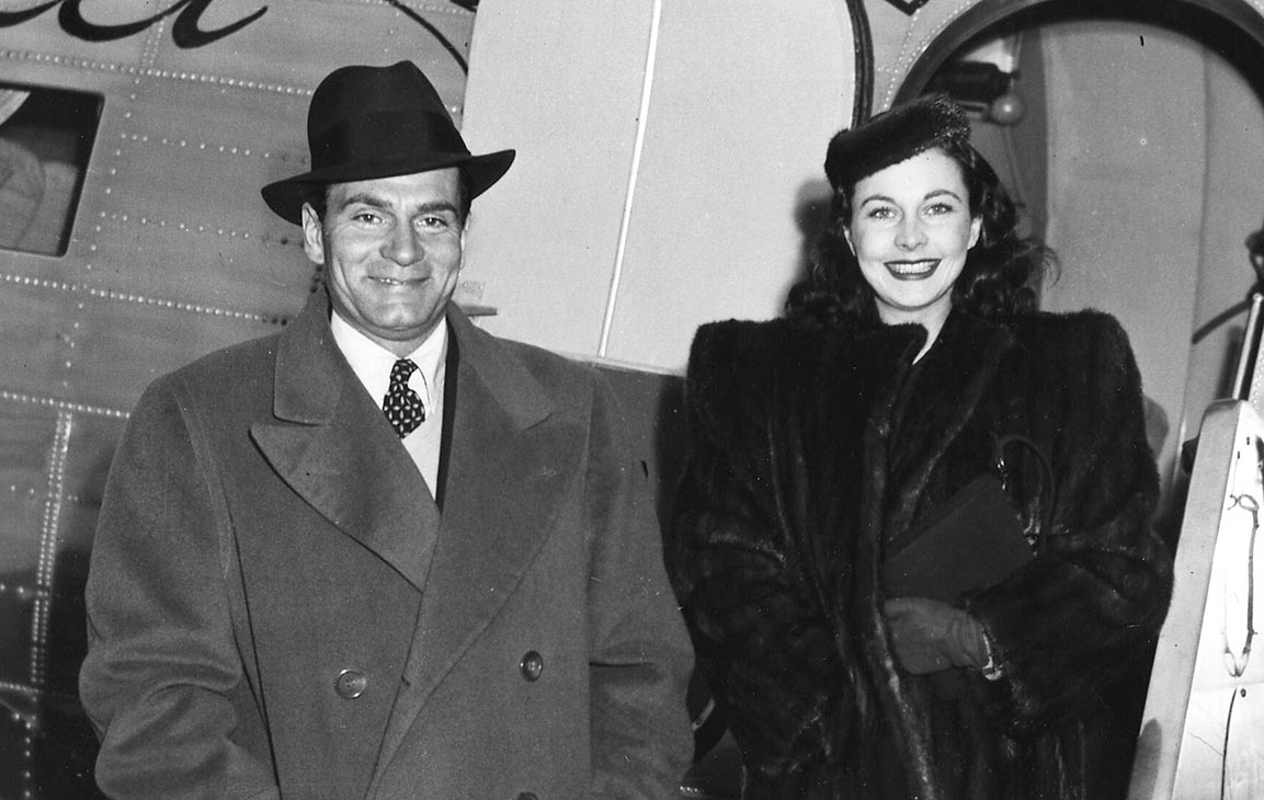 Vivien Leigh and Laurence Olivier