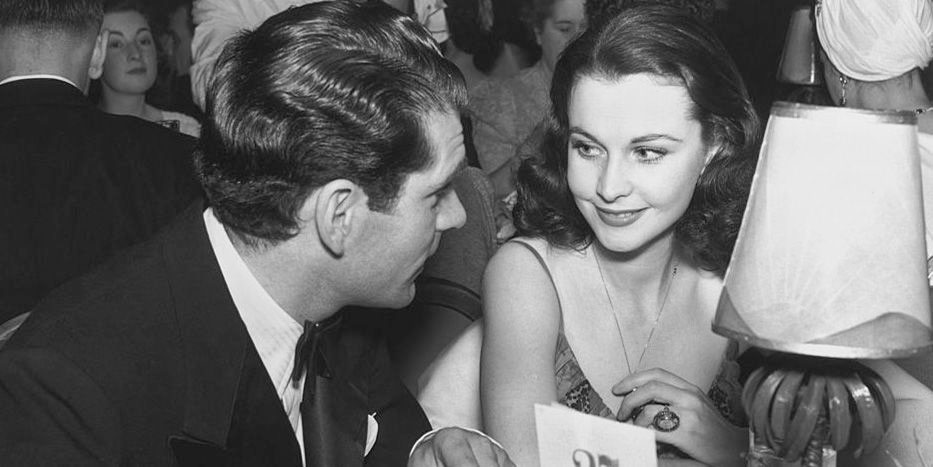 Vivien Leigh and Laurence Olivier