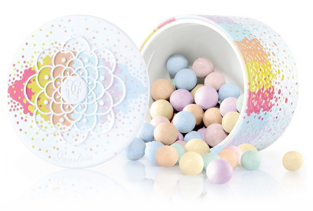 meteorites colored powder little balls by Guerlain 