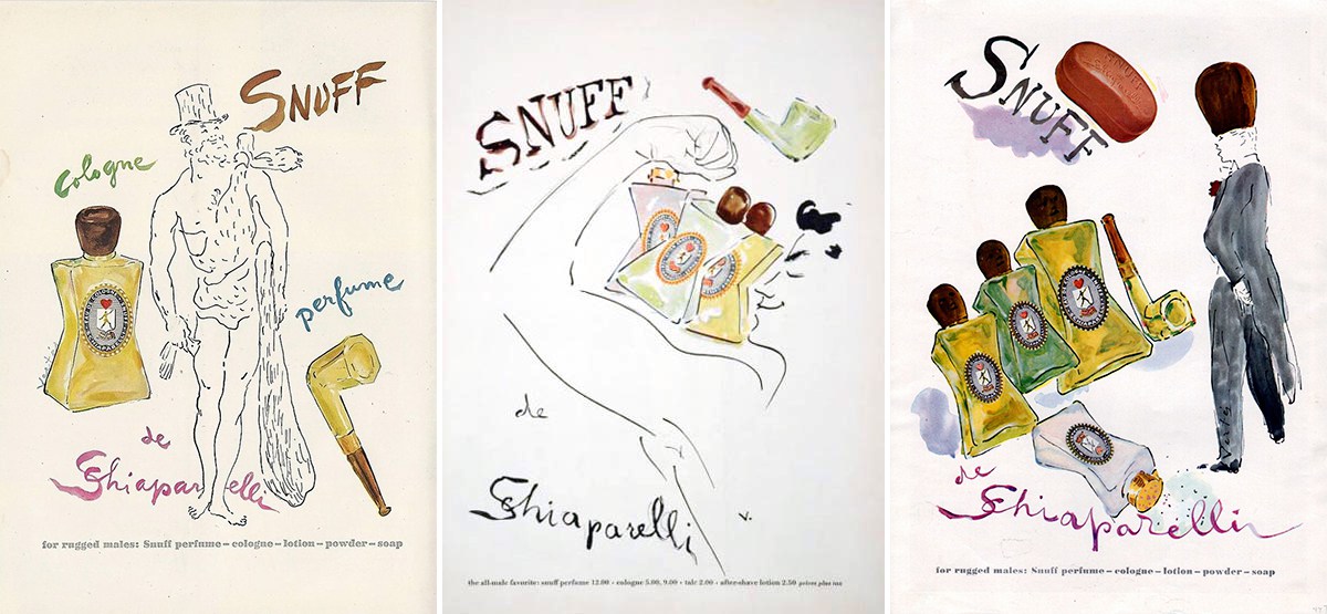 Snuff posters by Marcel Vertes