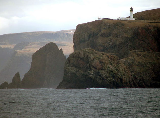 cape wrath from the sea