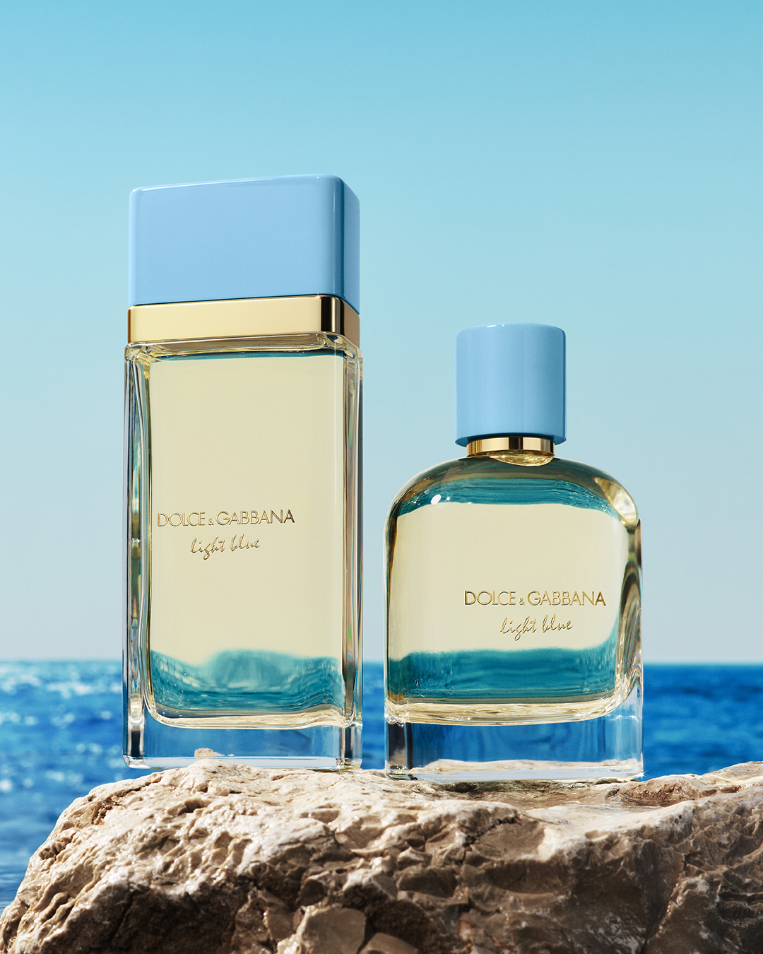 Dolce&Gabbana Light Blue Eau de Parfum and Light Blue Pour Homme Eau de ...