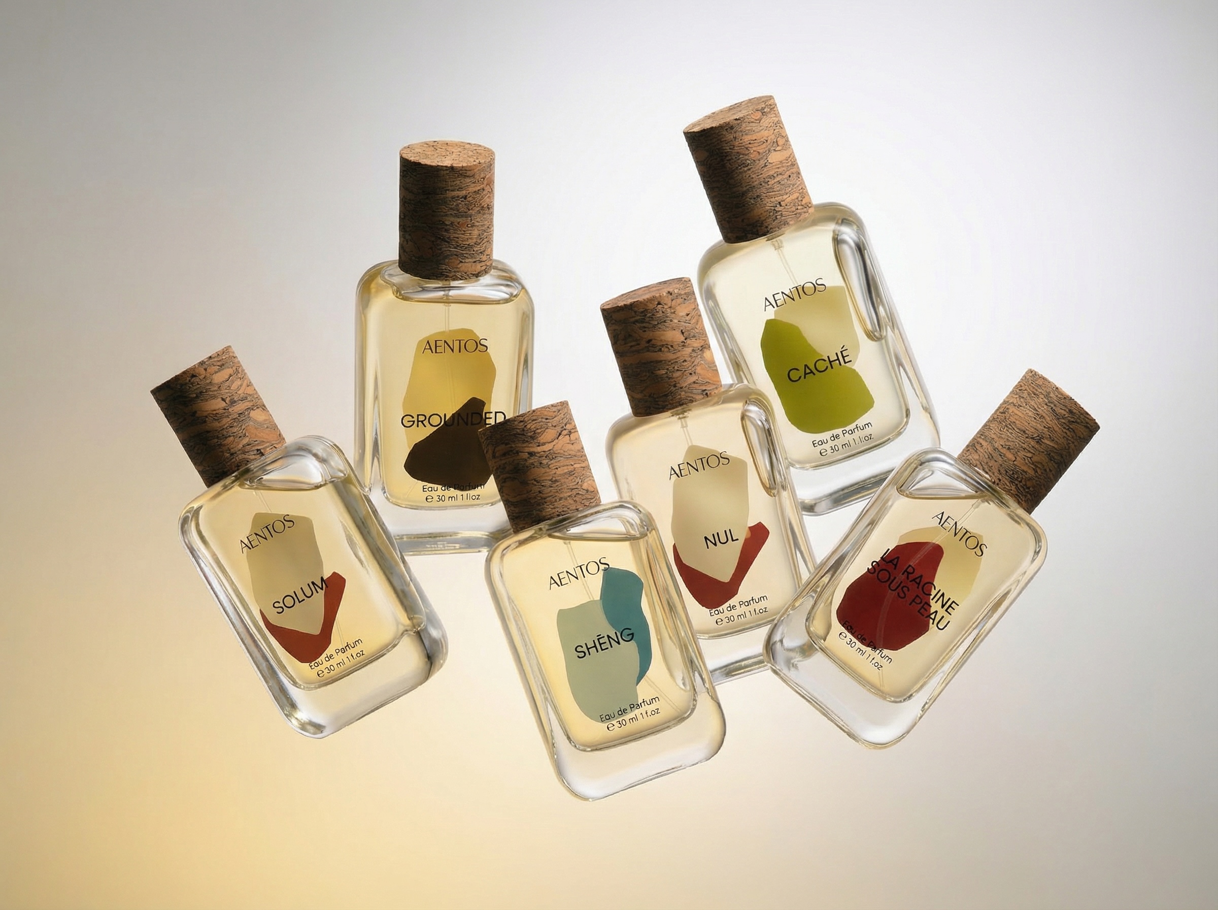 AENTOS for women and men all perfumes first collection deep root bold journey