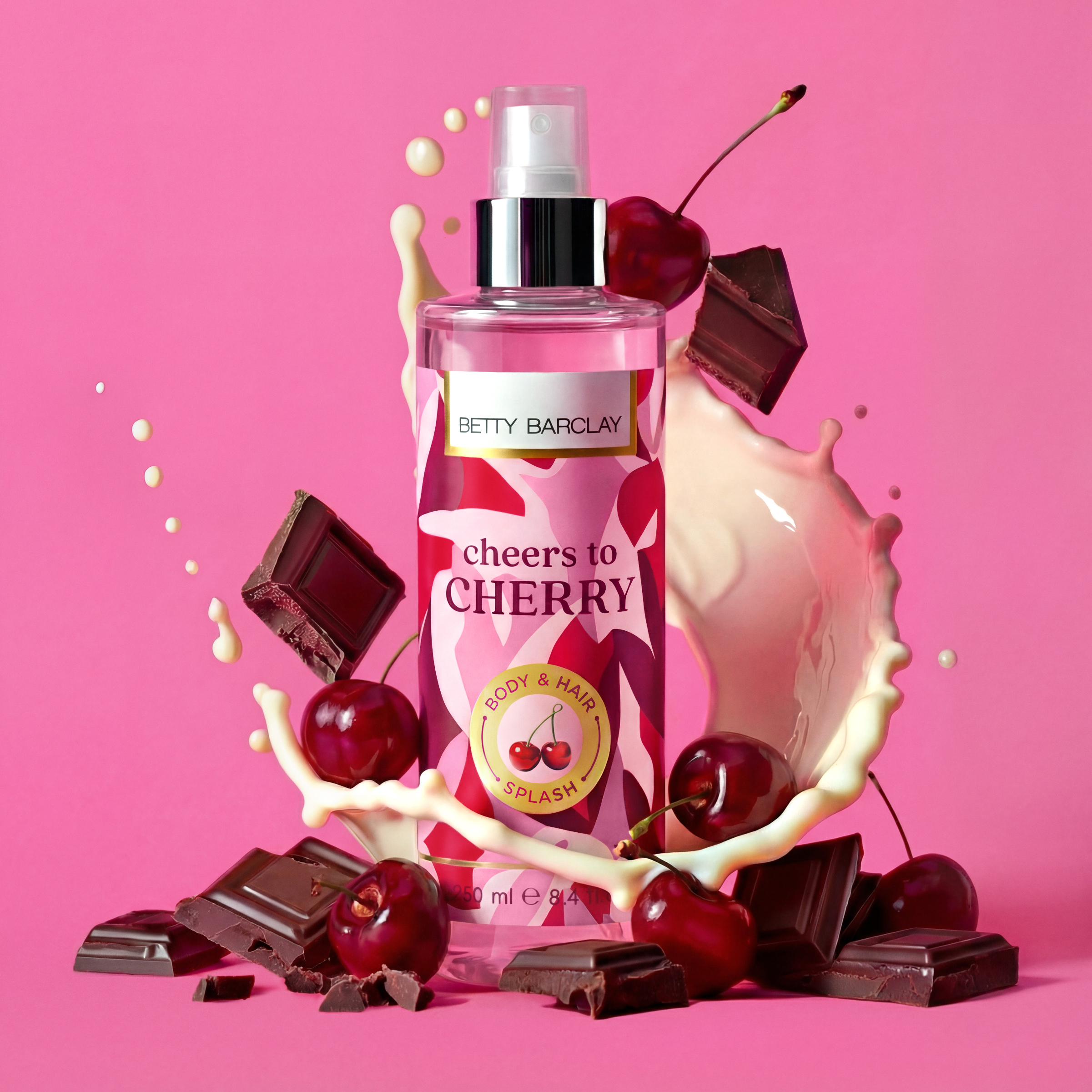 Betty Barclay Cheers to Cherry Body & Hair Splash