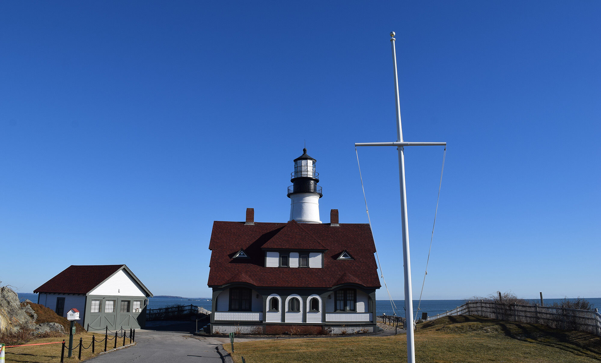 Lighthouse in Maine.