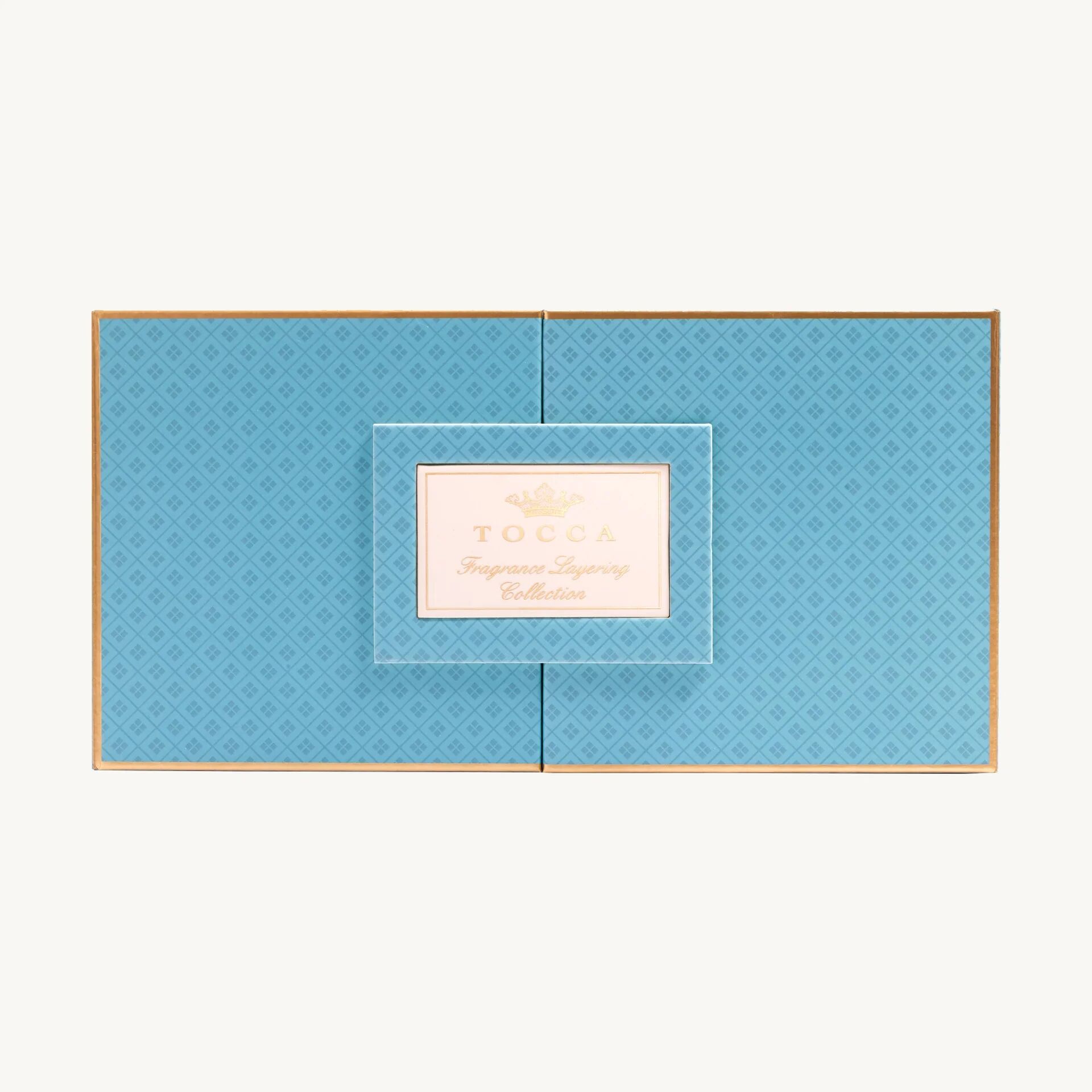 fragrance layering testing Tocca set 