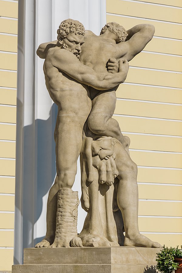 Hercules and Antaeus, Stepan Pimenov