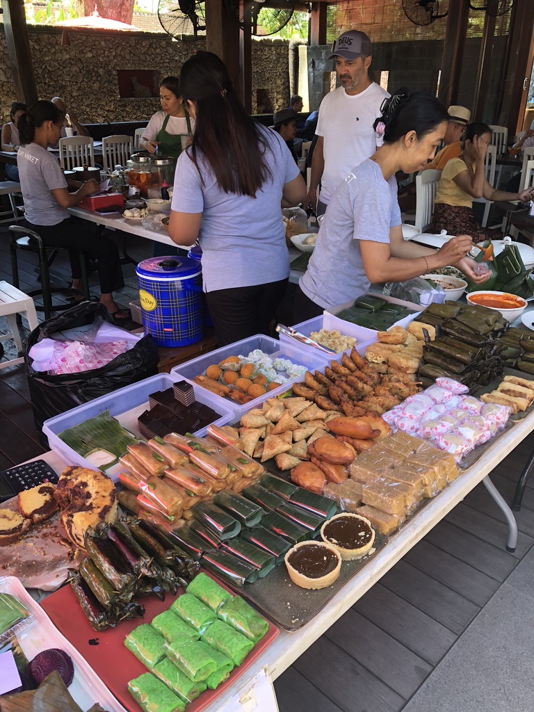 Fresh Balinese snacks