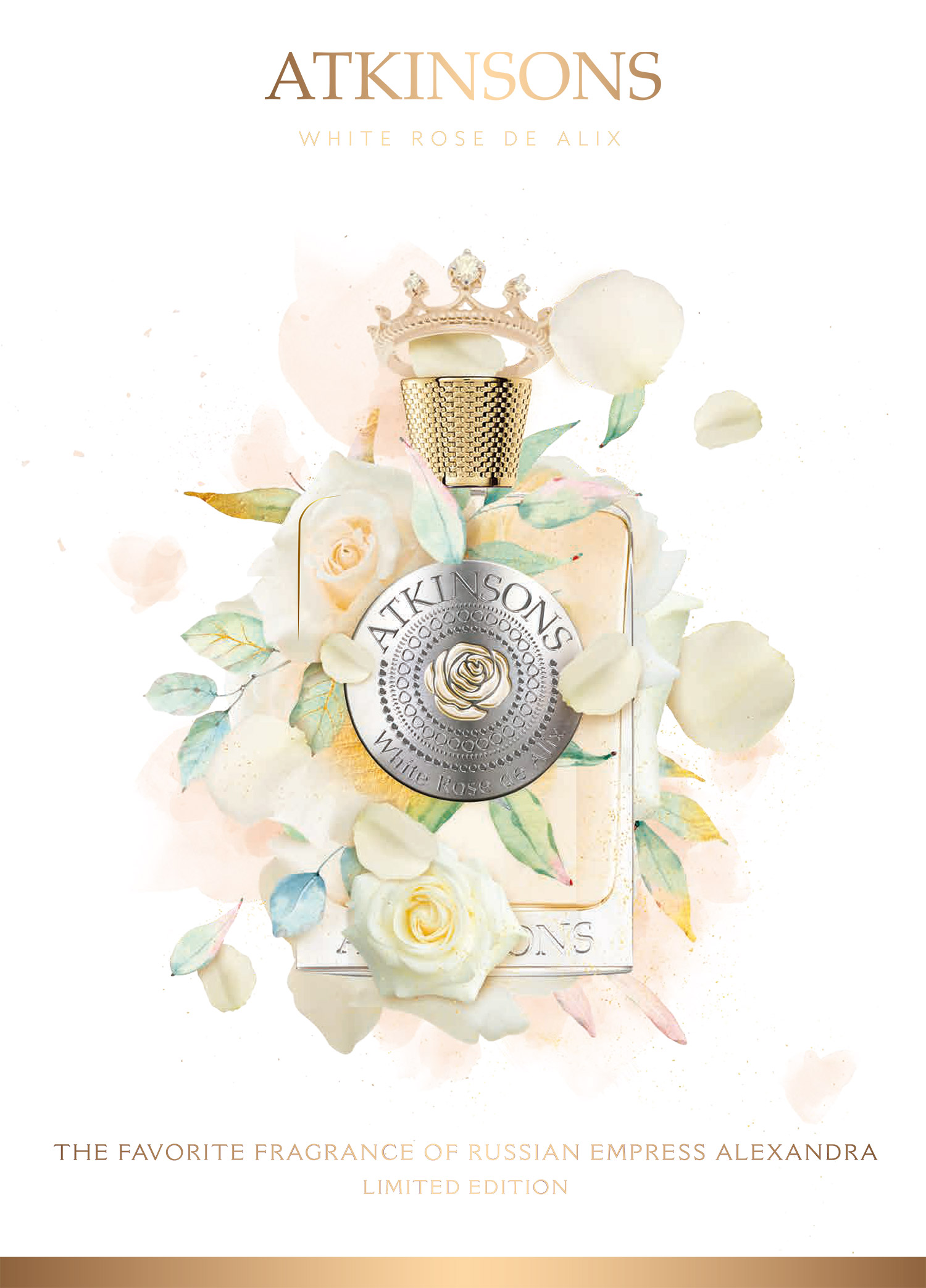 White rose alix. Духи белая роза Аткинсон. Atkinsons White Rose de Alix. White Rose Аткинсон. Купить Парфюм Аткинсон White Rose de Alix.