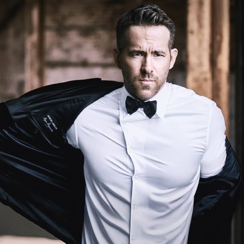 Ryan Reynolds As The New Face Of ARMANI 