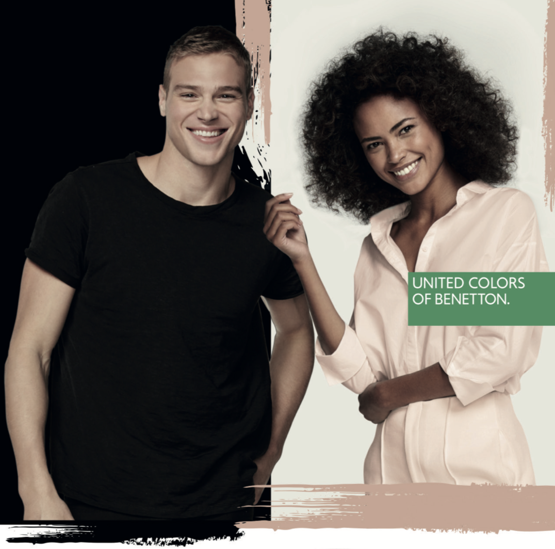 united colors of benetton black