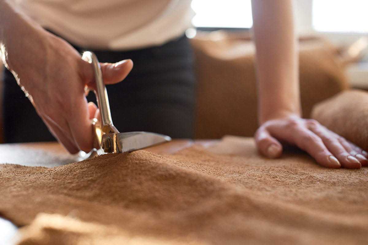 leather cutting technique