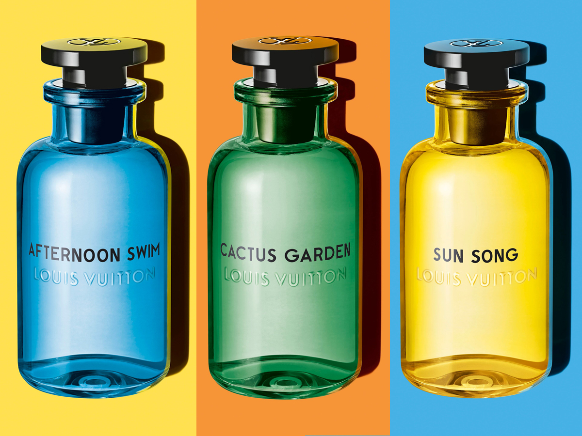 Louis Vuitton Les Colognes Afternoon Swim Cactus Garden Sun Song New Fragrances