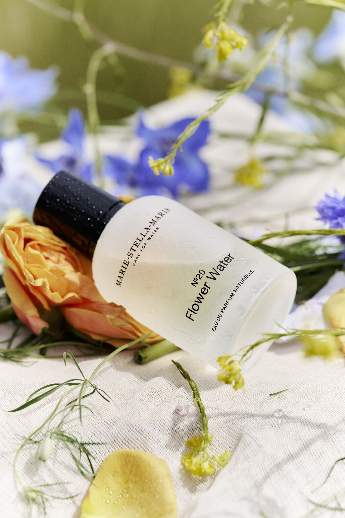 Flower water ad image