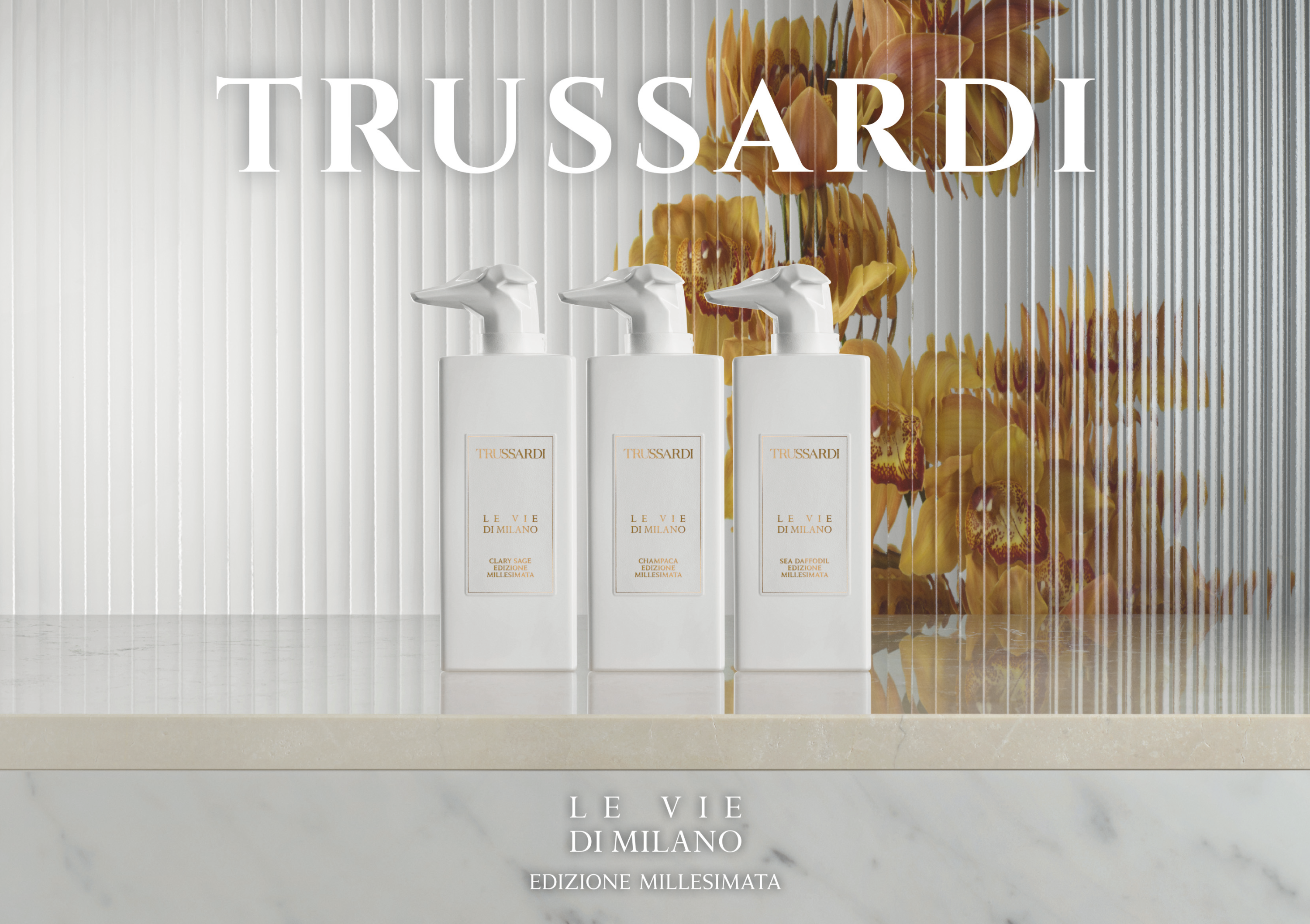 Trussardi Le Vie di Milano Edizione Millesimata: Champaca, Clary Sage and Sea Daffodil